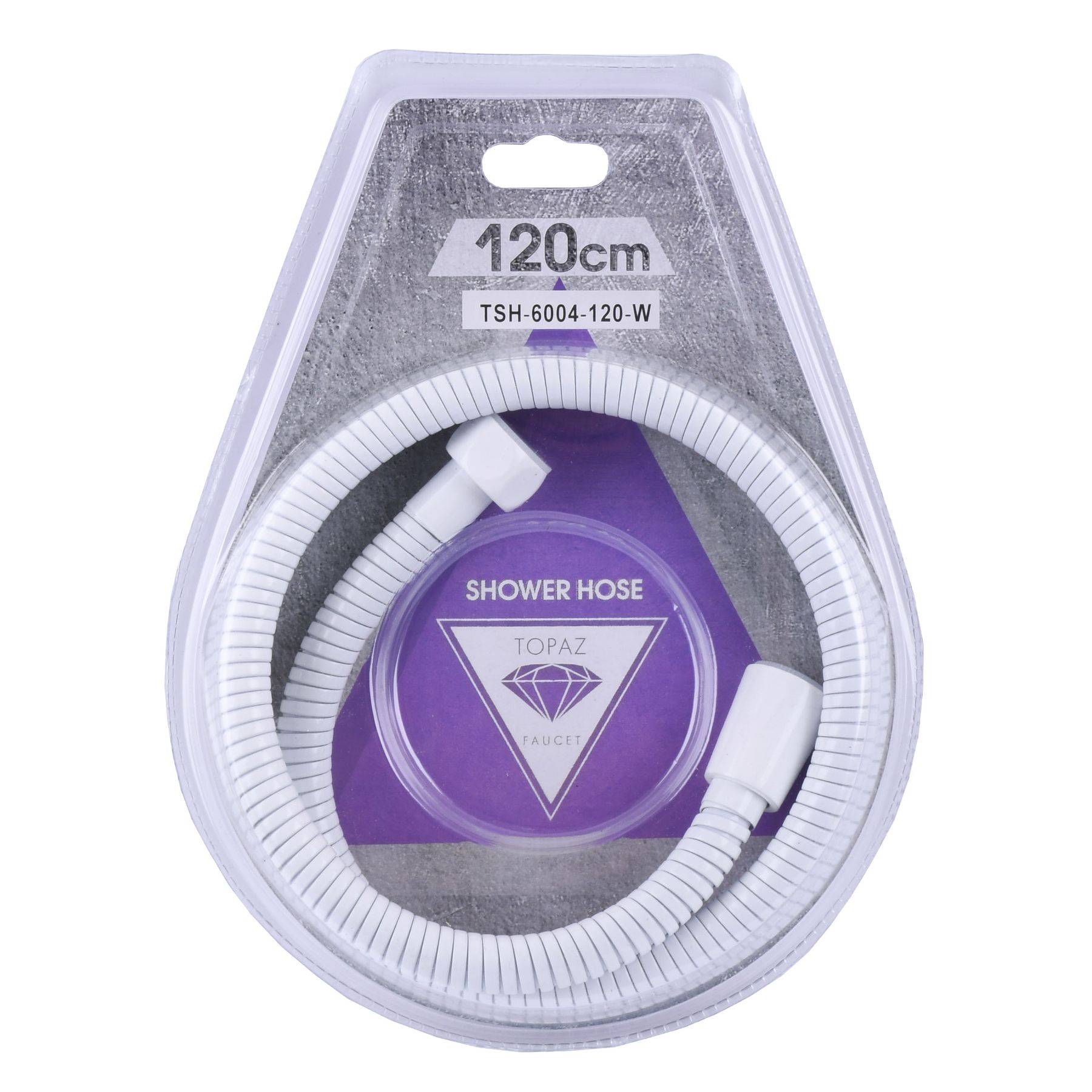 

Шланг душевой TOPAZ TSH-6004-120-W 120см (SX701815)