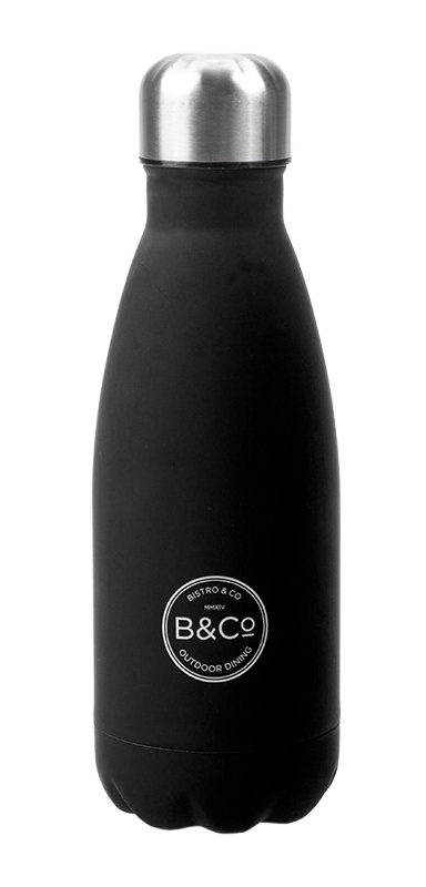 

Термобутылка Summit B&Co Thermal Bottle Rubberized черная 350 мл