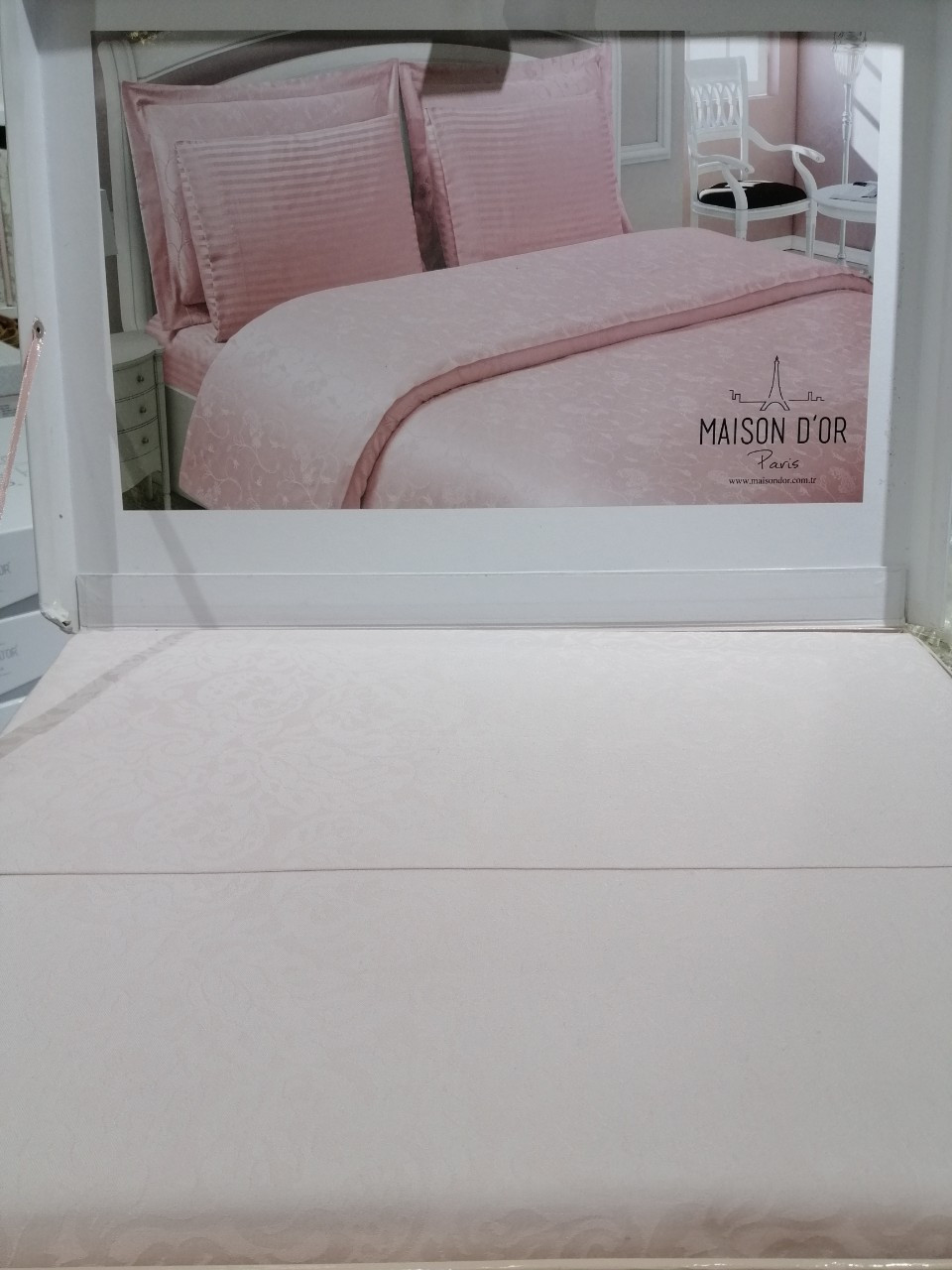 

Постельное белье Maison D'or сатин бамбук семейный Gupursuz Pembe