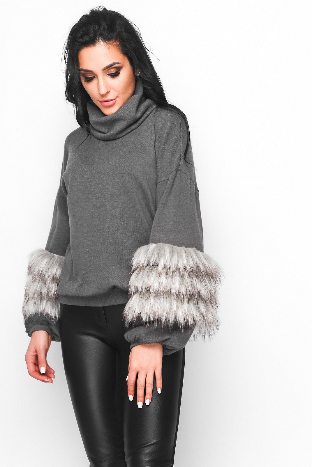 

Свитшот SV-7561-4 (S, Серый) S