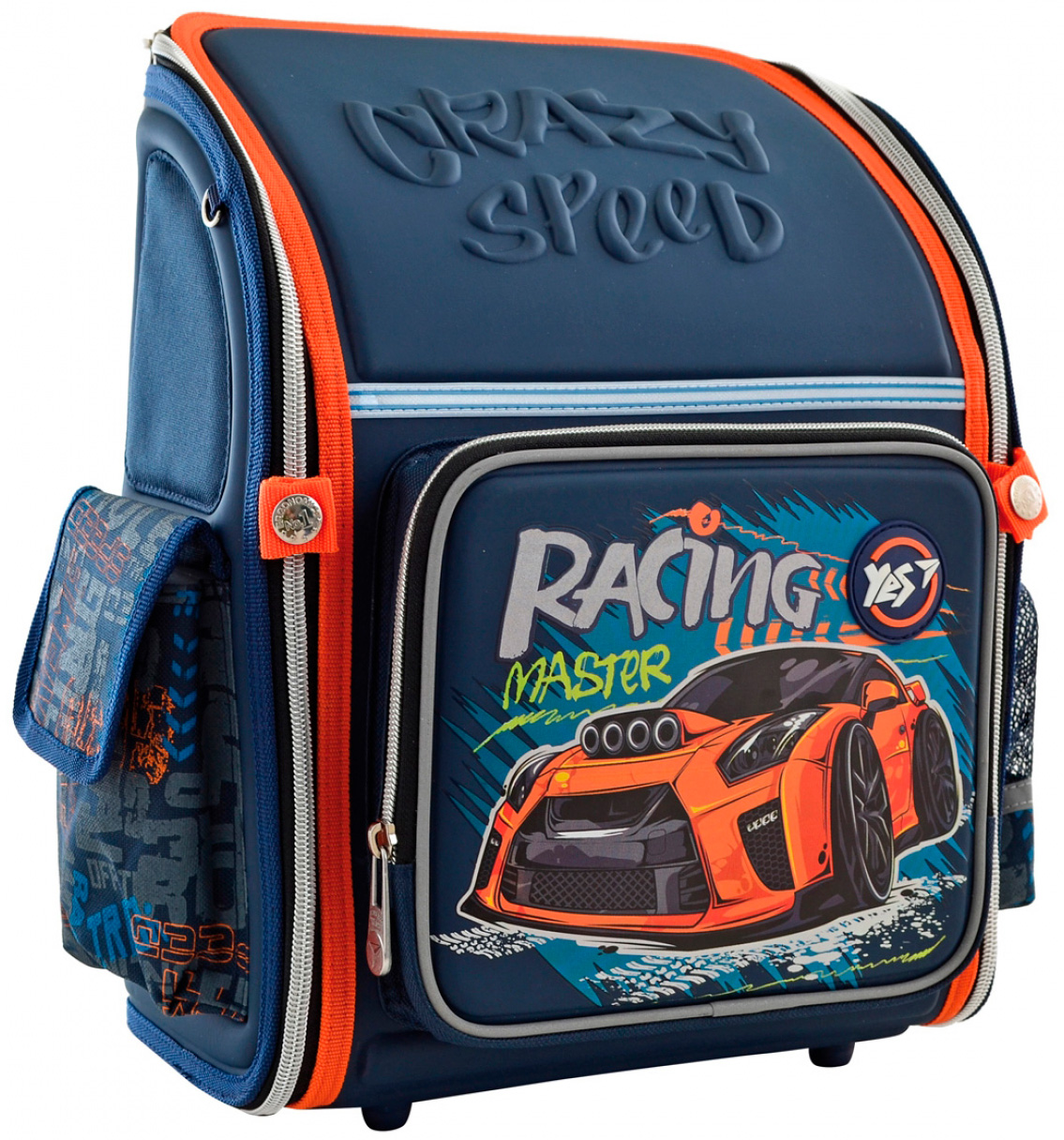 

Рюкзак школьный каркасный Yes H-18 Racing 14 л для мальчиков (556321)
