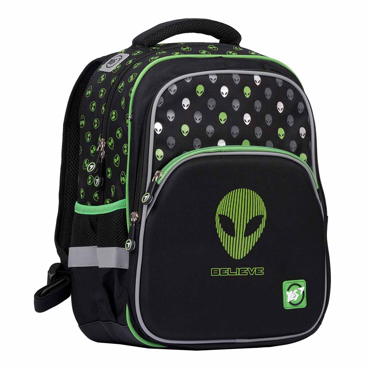

Рюкзак школьный YES Believe S-40 20 л 38 × 30 × 17 см черный (558521)