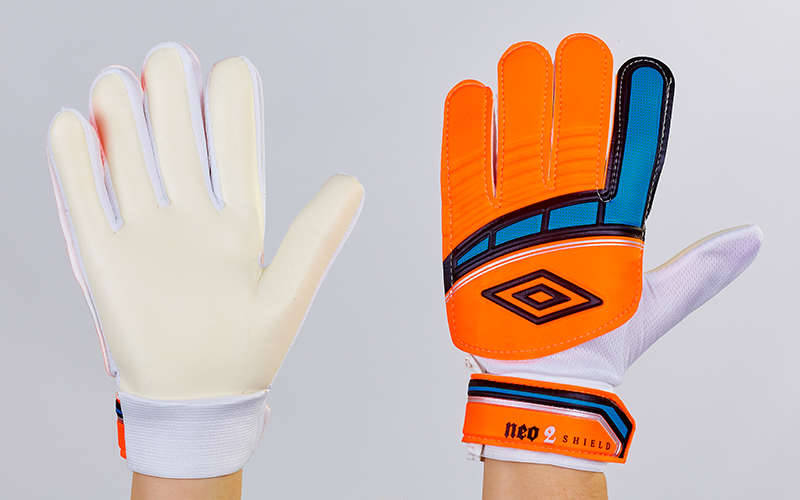 

Перчатки вратарские юниорские Umbro FB-838-5 Размер 7(обхват ладони 19см)