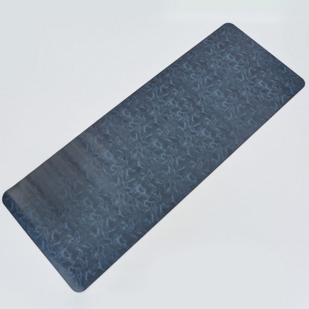 

Коврик для фитнеса и йоги PU 5мм черныйFI-0566