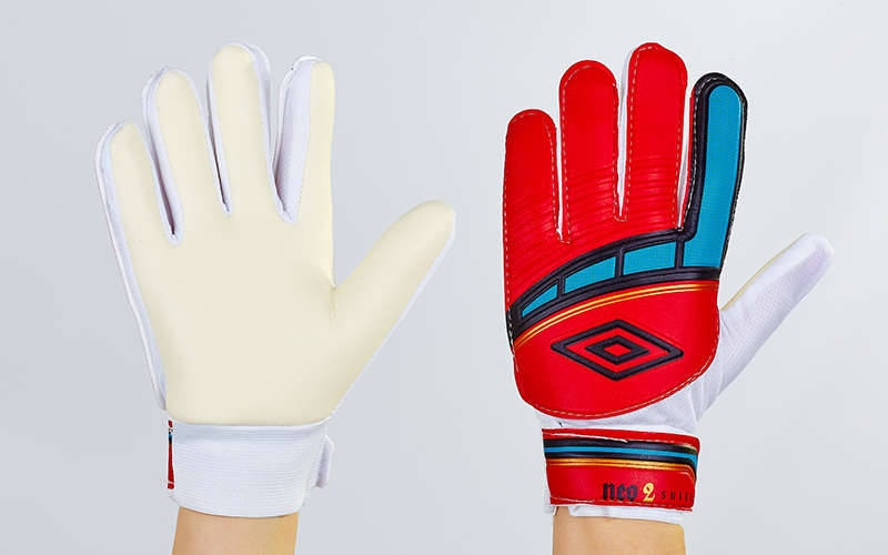 

Перчатки вратарские юниорские Umbro FB-838-2 Размер 9(обхват ладони 24см)