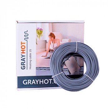 

Нагревательный кабель GrayHot (1219Вт/81м) 6,1-10,1 м2