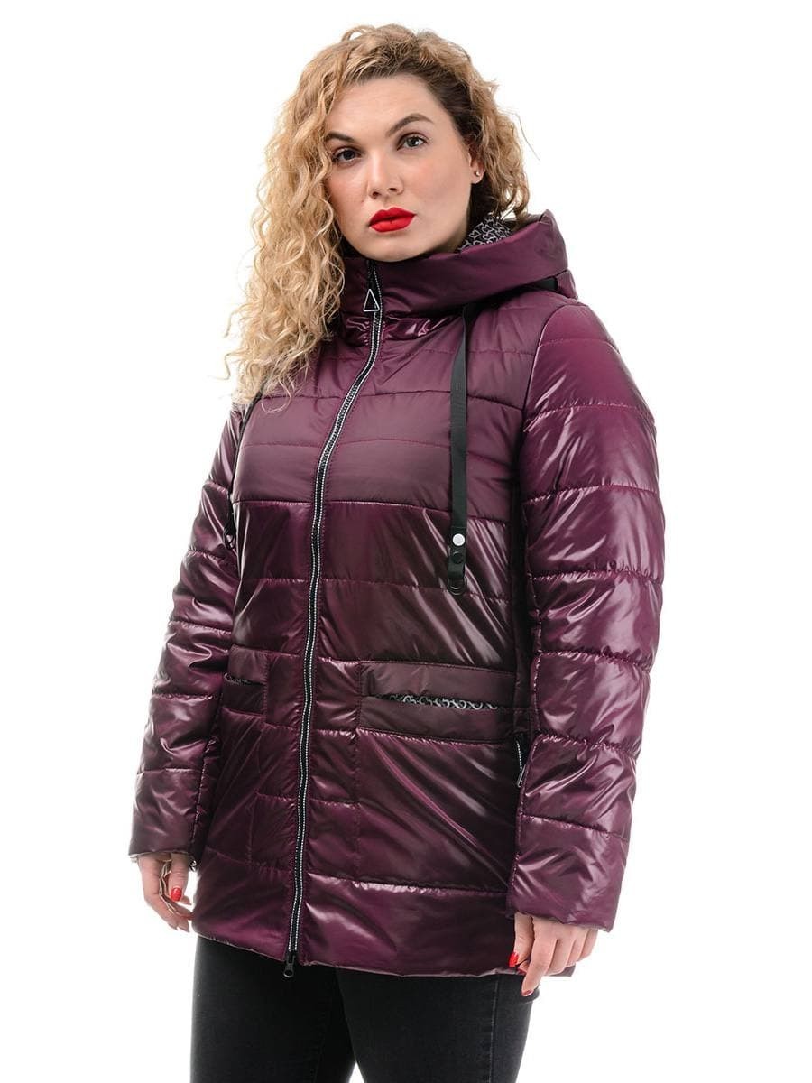 

Весенняя куртка Марлен Alisandra 64 бордовый