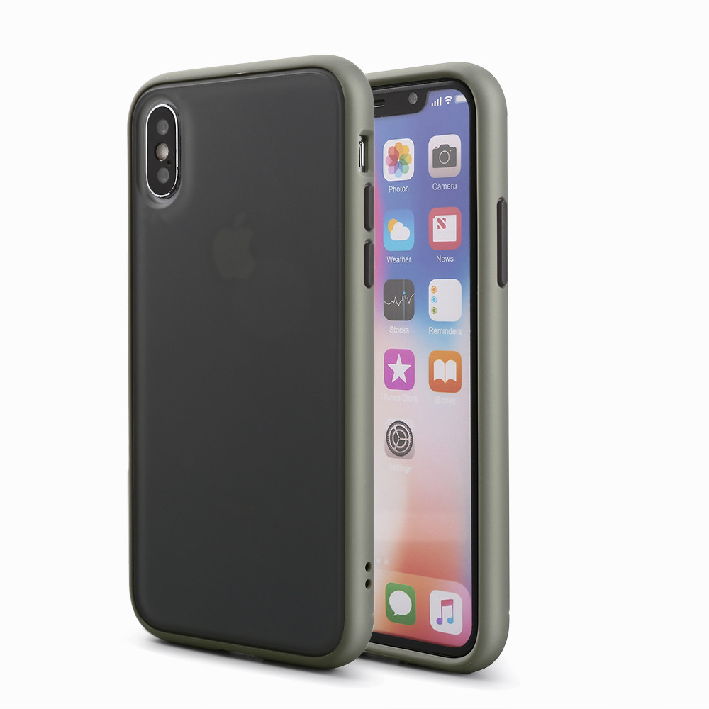 

TPU чехол LikGus Maxshield для Apple iPhone XS Max (6.5") Серый