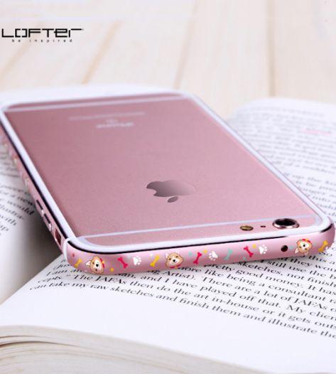 

Металлический бампер Epik Lofter Cutie Series для Apple iPhone 7 / 8 (4.7") Собачка