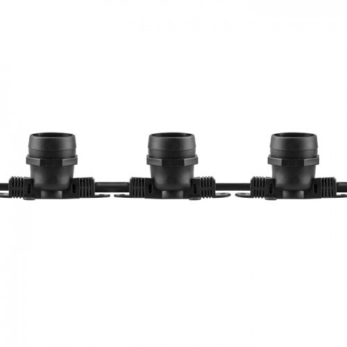 

Вулична гірлянда Feron 25 метрів Белт Лайт 100 ламп чорна IP65