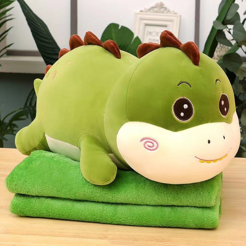 

Плед-Подушка Sofi Soft Динозавр Зеленый 60 см