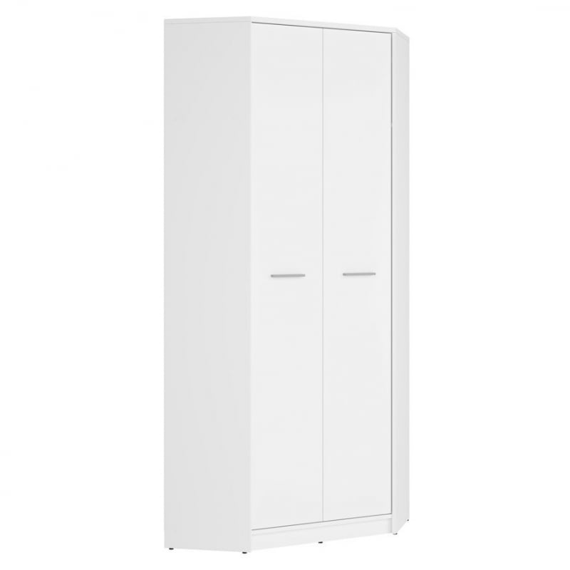 

Шкаф угловой Nepo Black Red White 80х197x80 069901