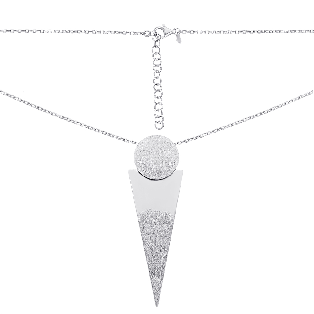 

Колье из серебра с подвеской 000146720 55 размера