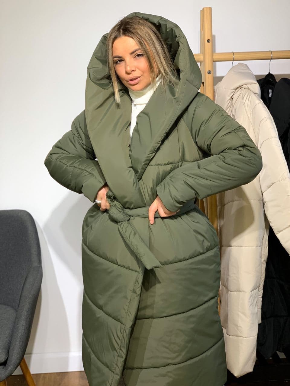 

Женская куртка- SRS - Куртка Палатка - 42-50 - хаки
