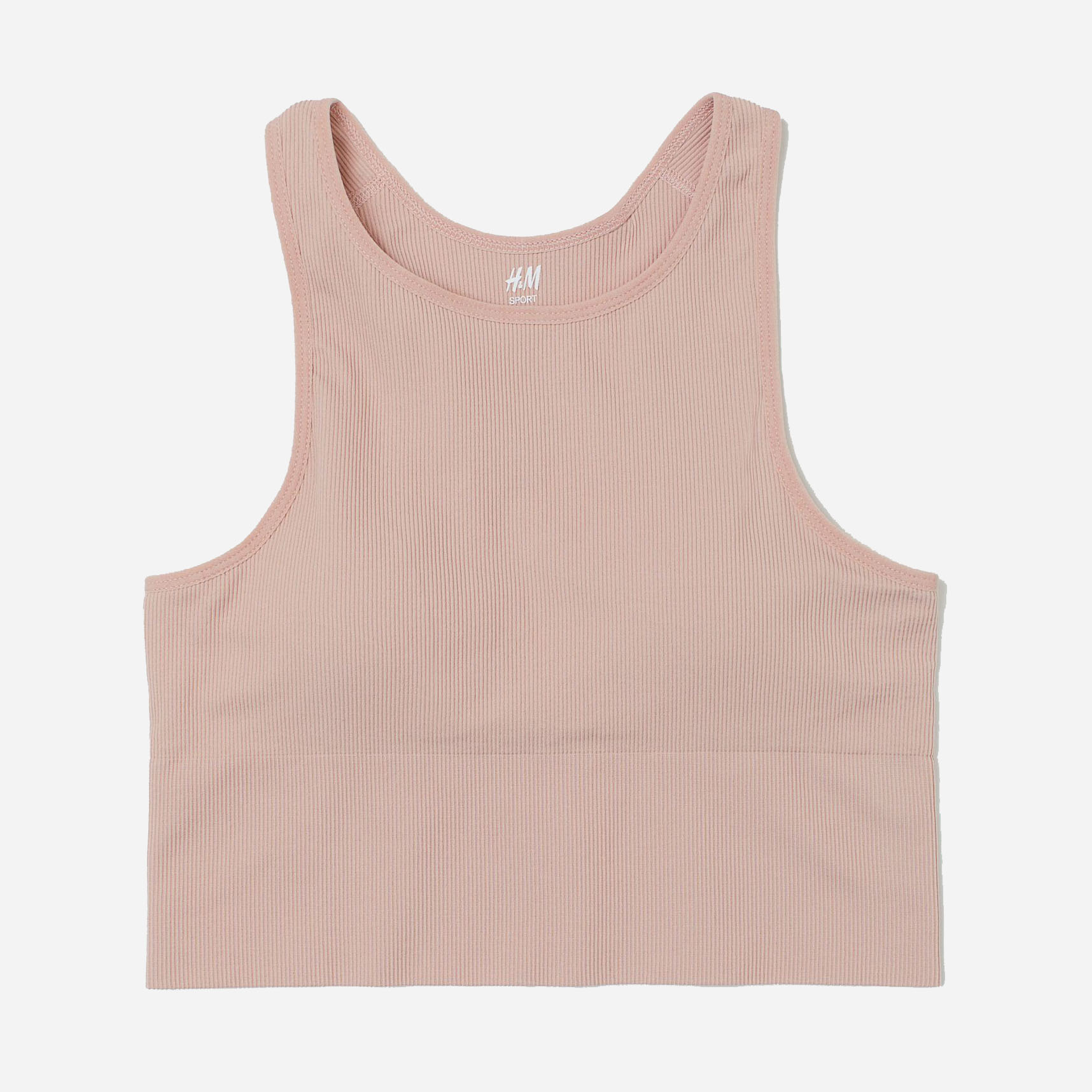 

Спортивный топ H&M 1507-8693312  Светло-розовый, Спортивный топ H&M 1507-8693312 XS Светло-розовый