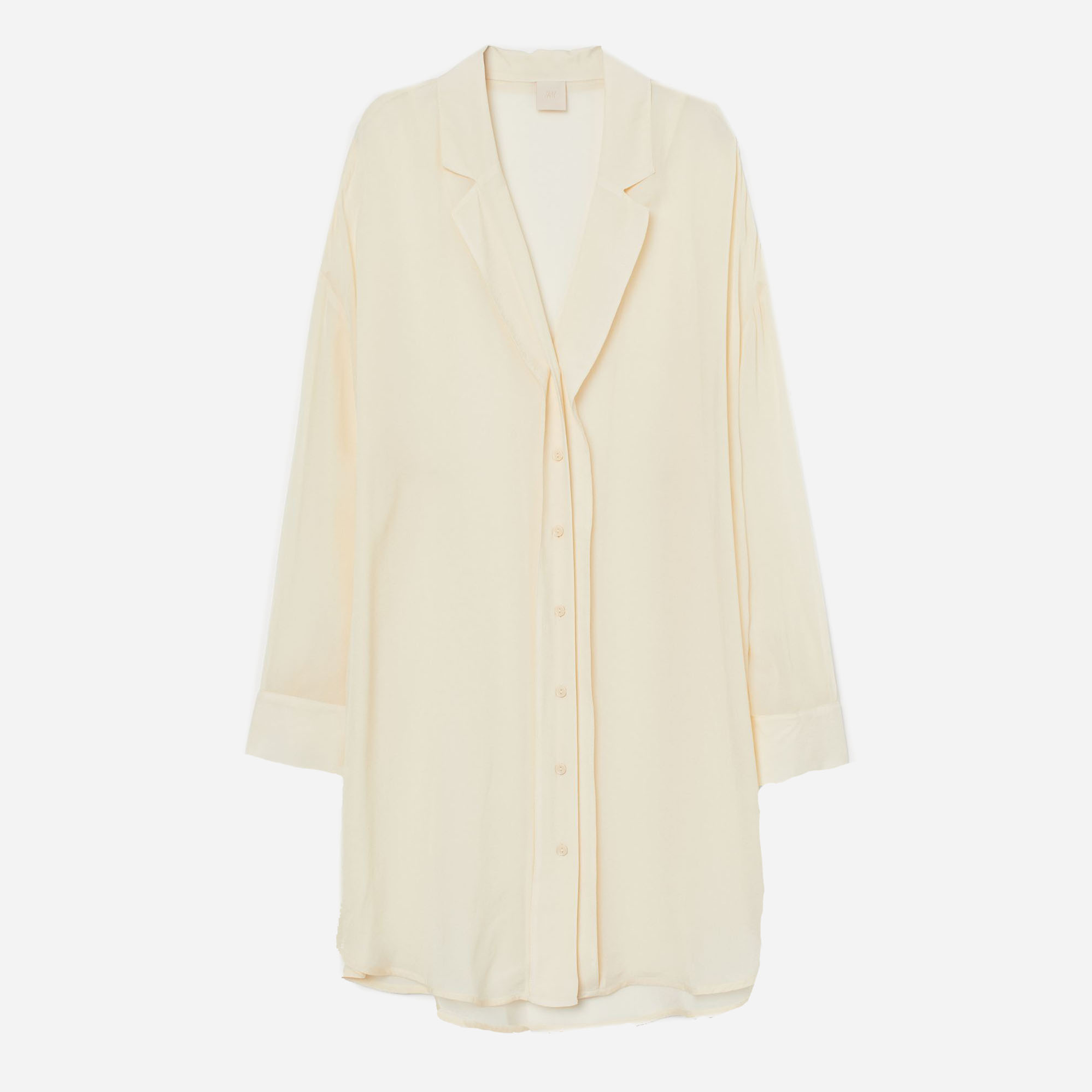 

Рубашка H&M 1812-7838310  Молочная, Рубашка H&M 1812-7838310 XS Молочная