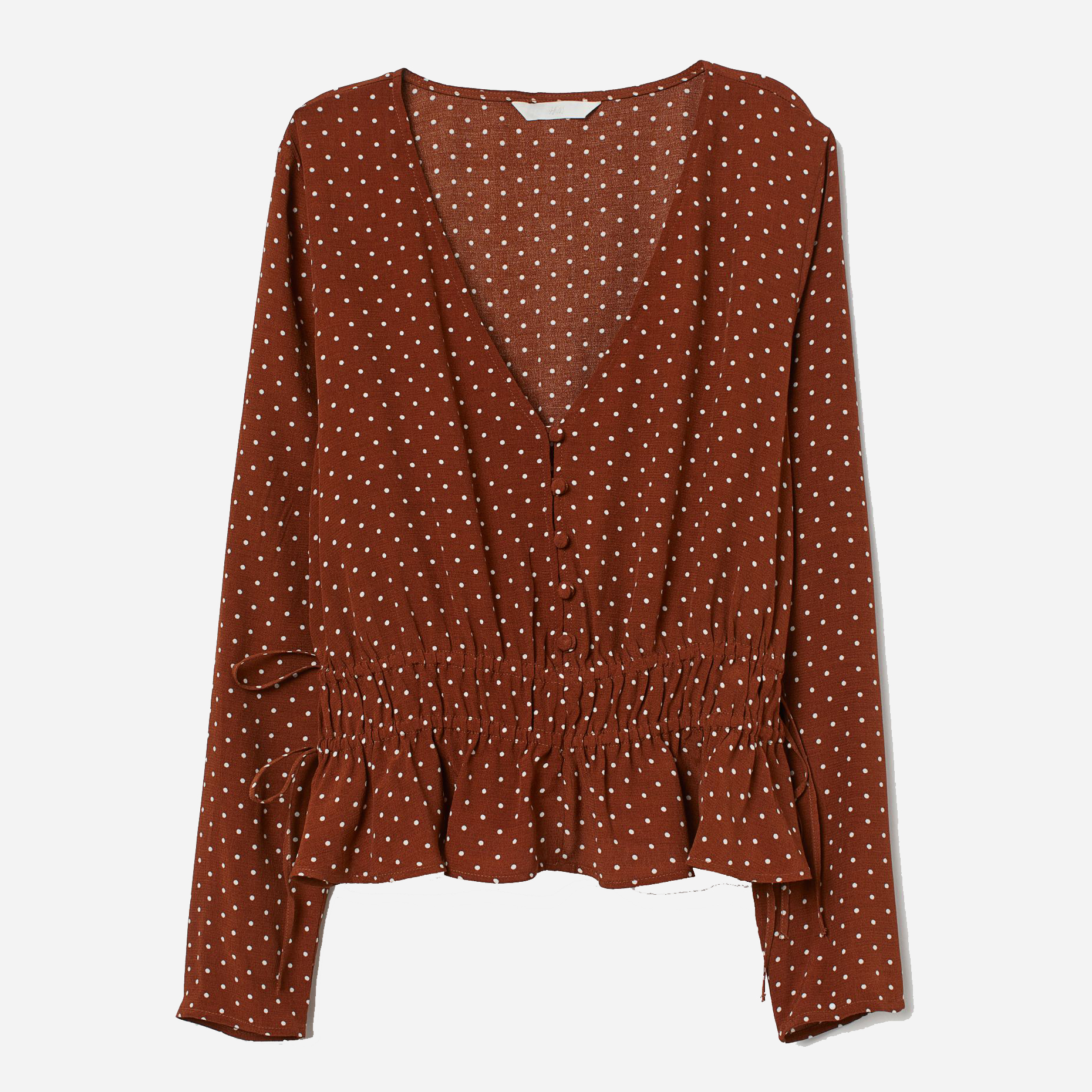 

Блузка H&M 1907-7844850  Коричневая, Блузка H&M 1907-7844850 44 Коричневая