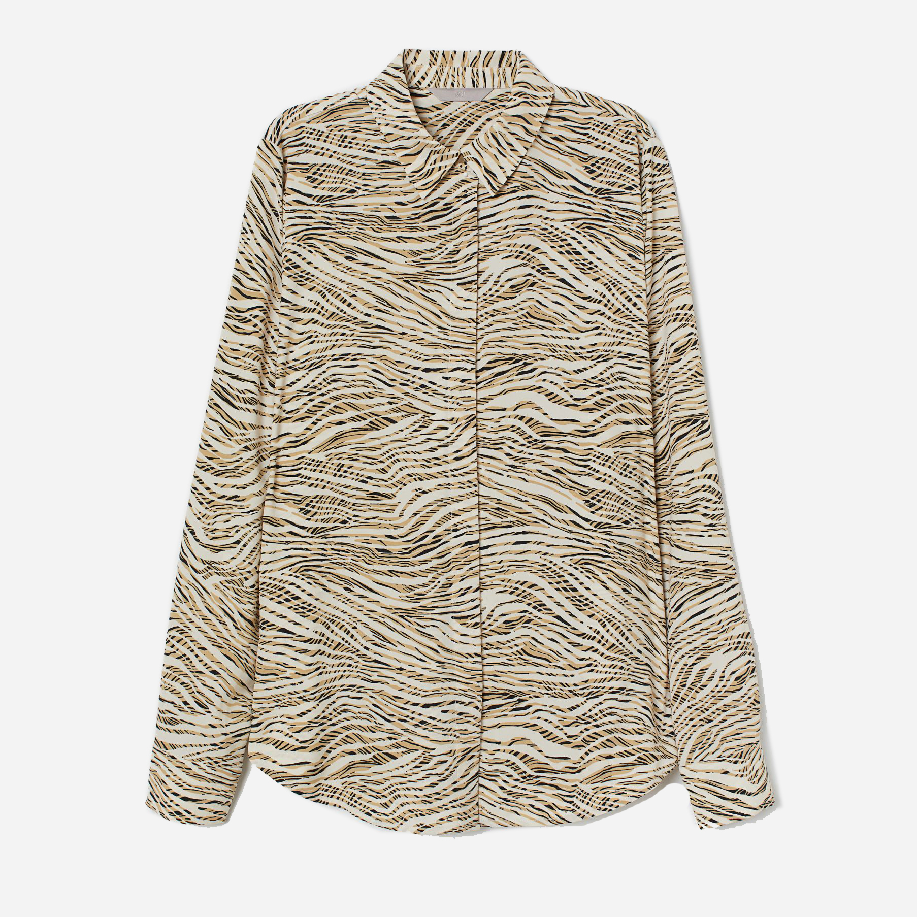 

Блузка H&M 2107-6956320  Светло-бежевая, Блузка H&M 2107-6956320 36 Светло-бежевая