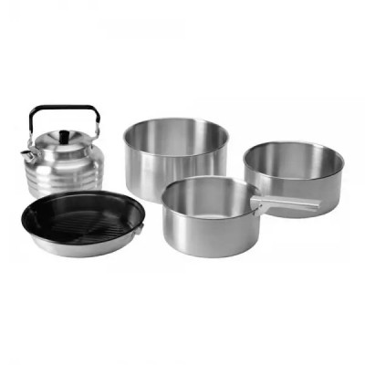 

Набор туристической посуды Vango Aluminium Cook Set Silver (925249)