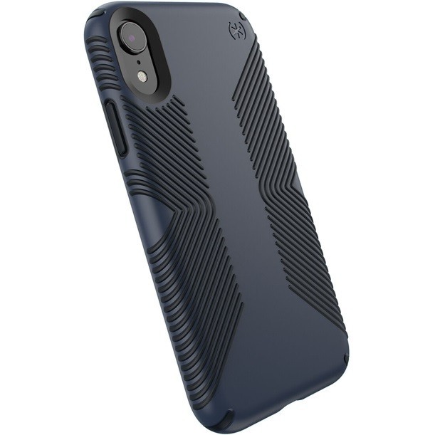 

​Противоударный чехол бампер Speck Presidio Grip Apple Iphone Xr 6.1″ Eclipse Blue/Carbon Black