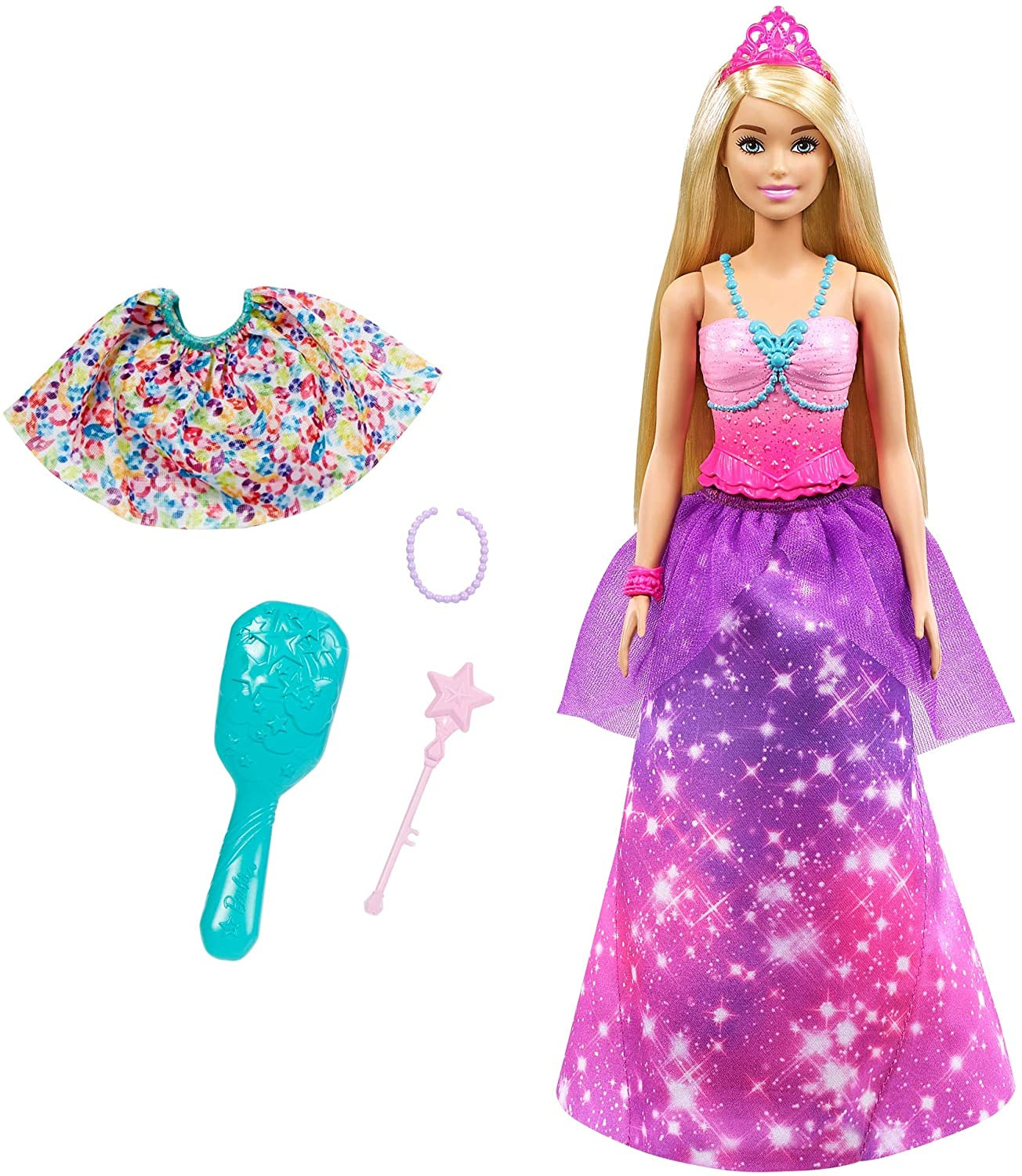 

Кукла Барби Принцесса русалочка перевоплощение Barbie Dreamtopia 2-in-1 Princess to Mermaid Fashion