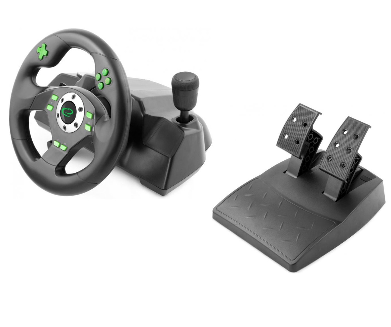 

Руль игровой Esperanza Wheel EGW101 Black USB PC/PS3