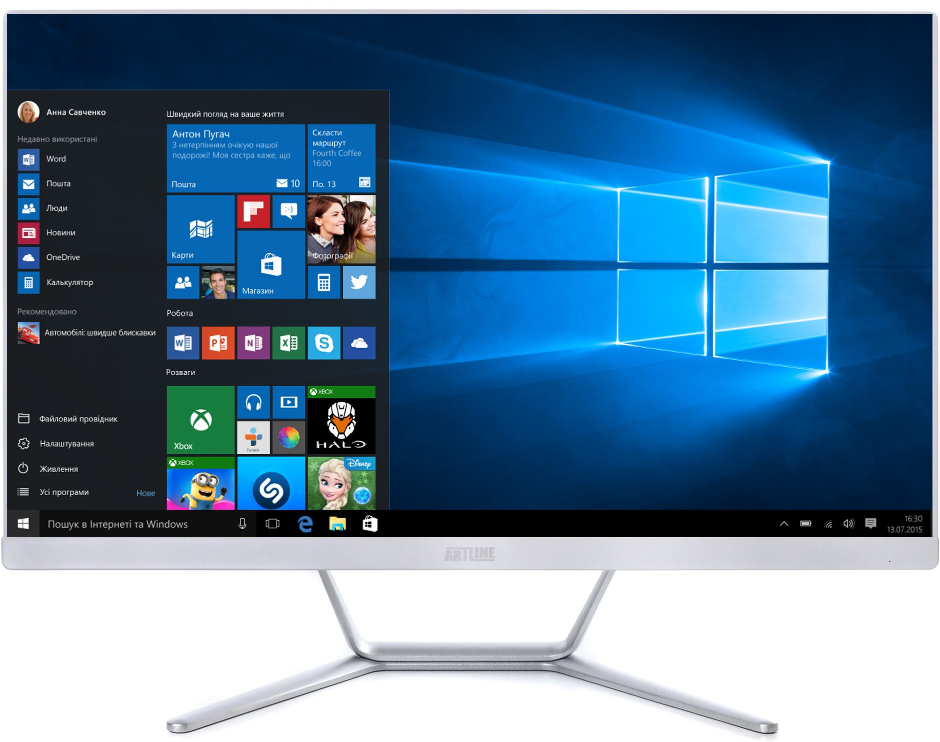

Моноблок Artline Home G43 v06w (G43v06w) White
