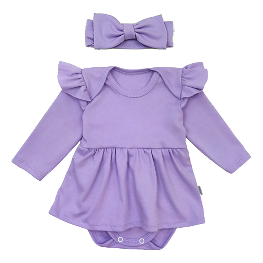 

Боди-платье с длинным рукавом dexter's Spring 68 см