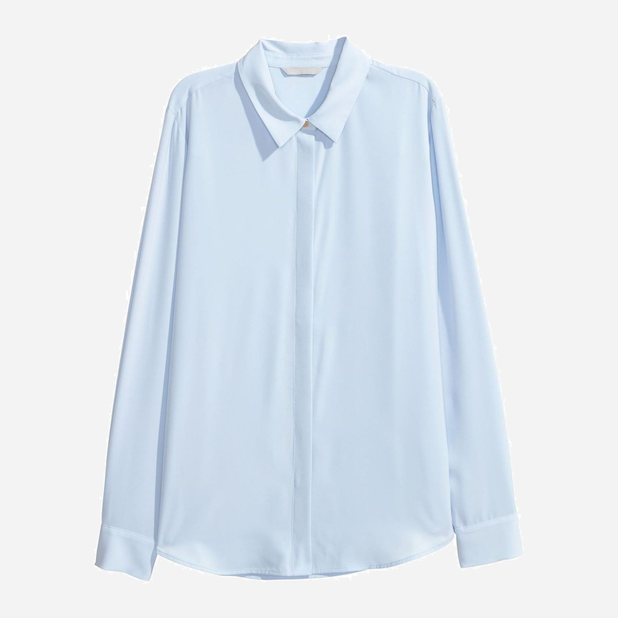 

Блузка H&M 2207-6107307 34 Голубая