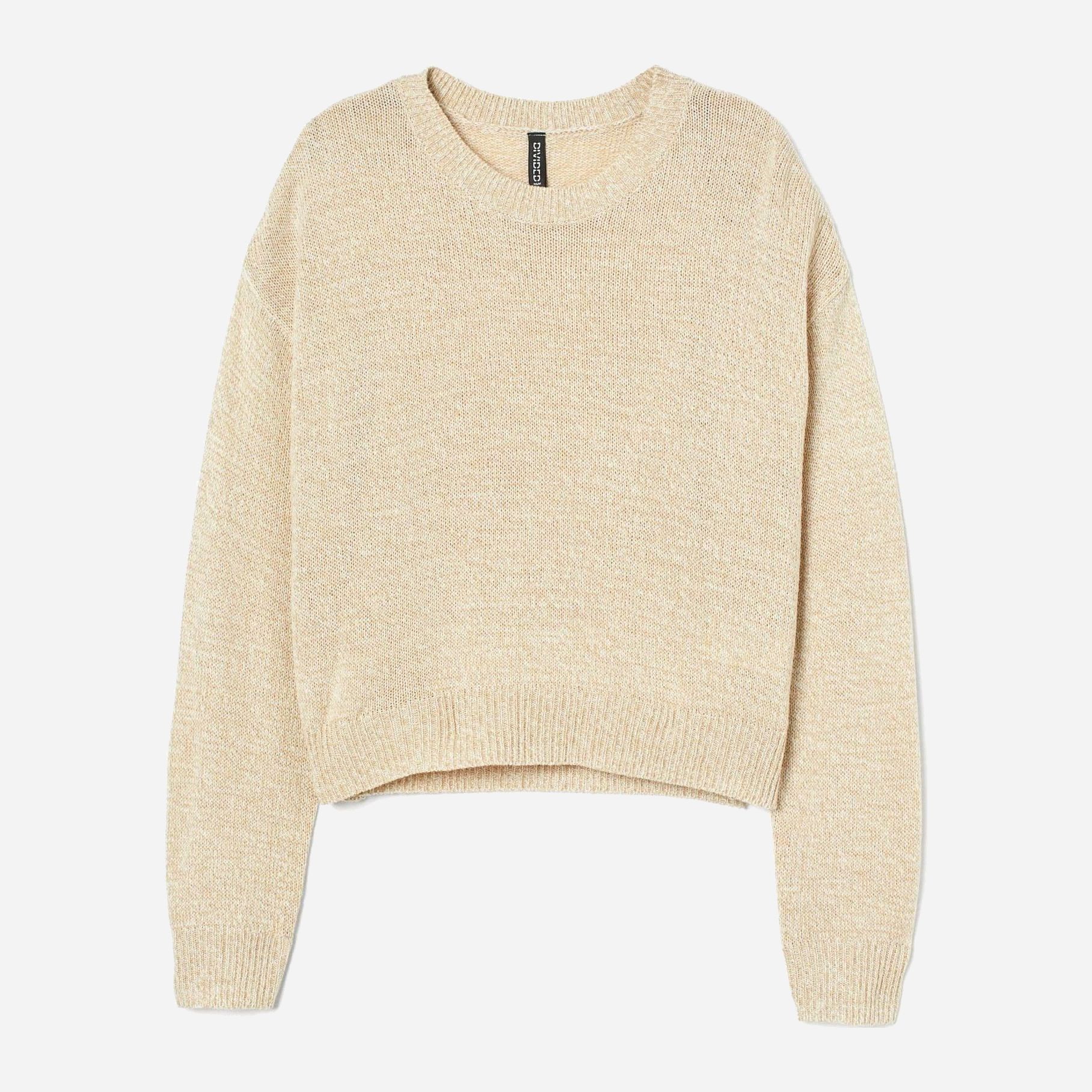 

Джемпер H&M 2207-9025182 S Бежевый меланж