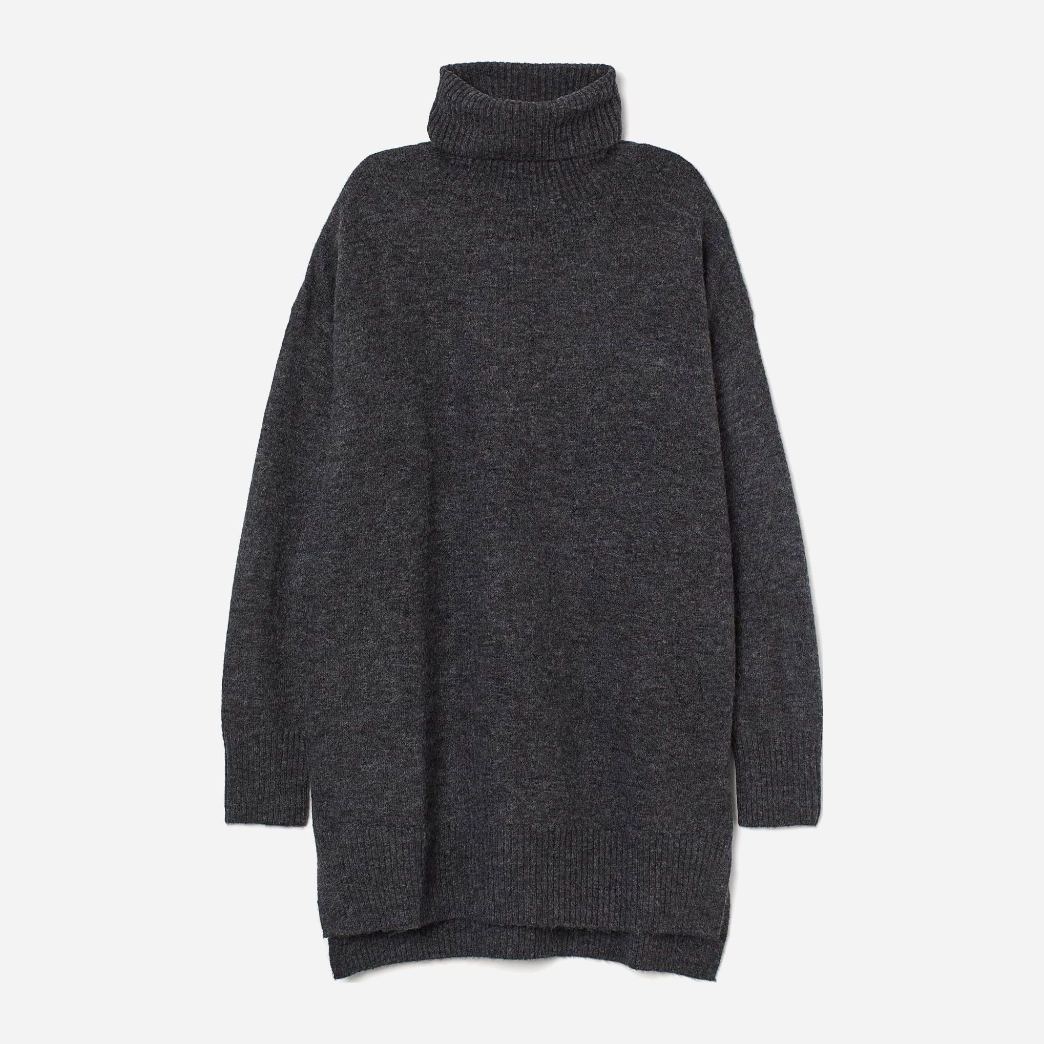 

Свитер H&M 3007-8732782 S Темно-серый