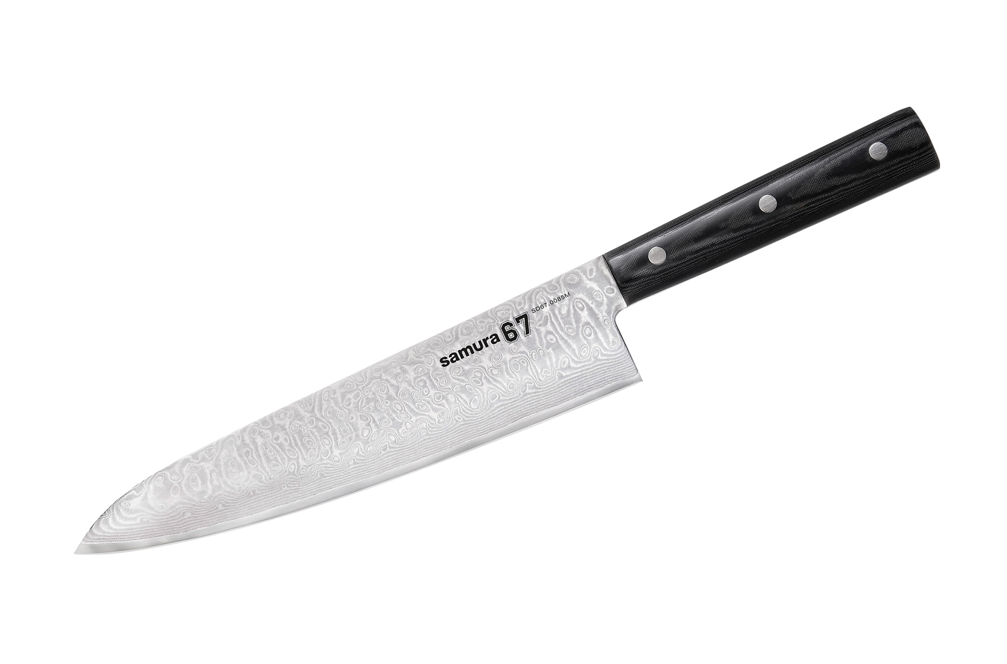 

Нож кухонный Шеф 208 мм Samura 67 Damascus (SD67-0085M)