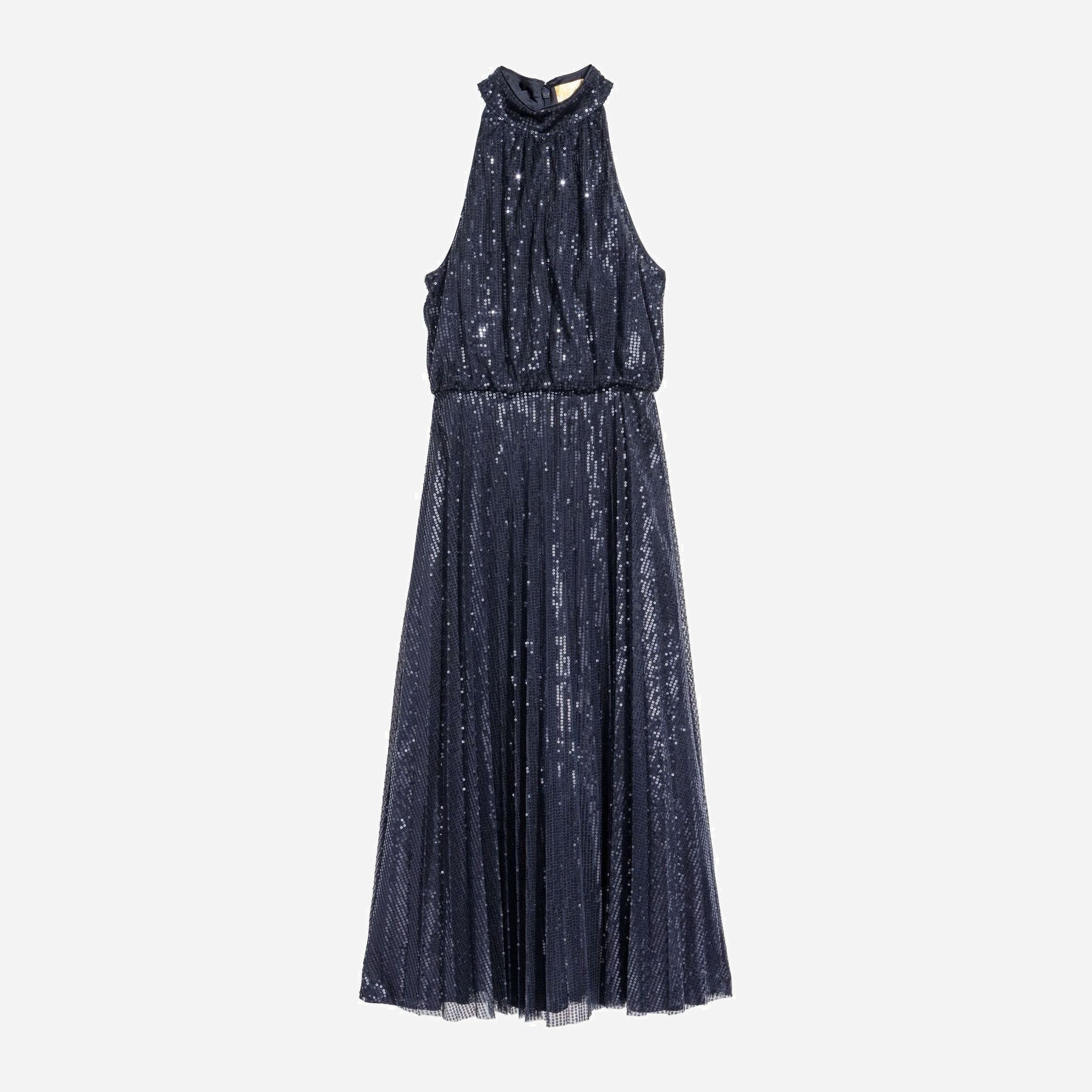 

Платье H&M 2407-5810556 34 Темно-синее