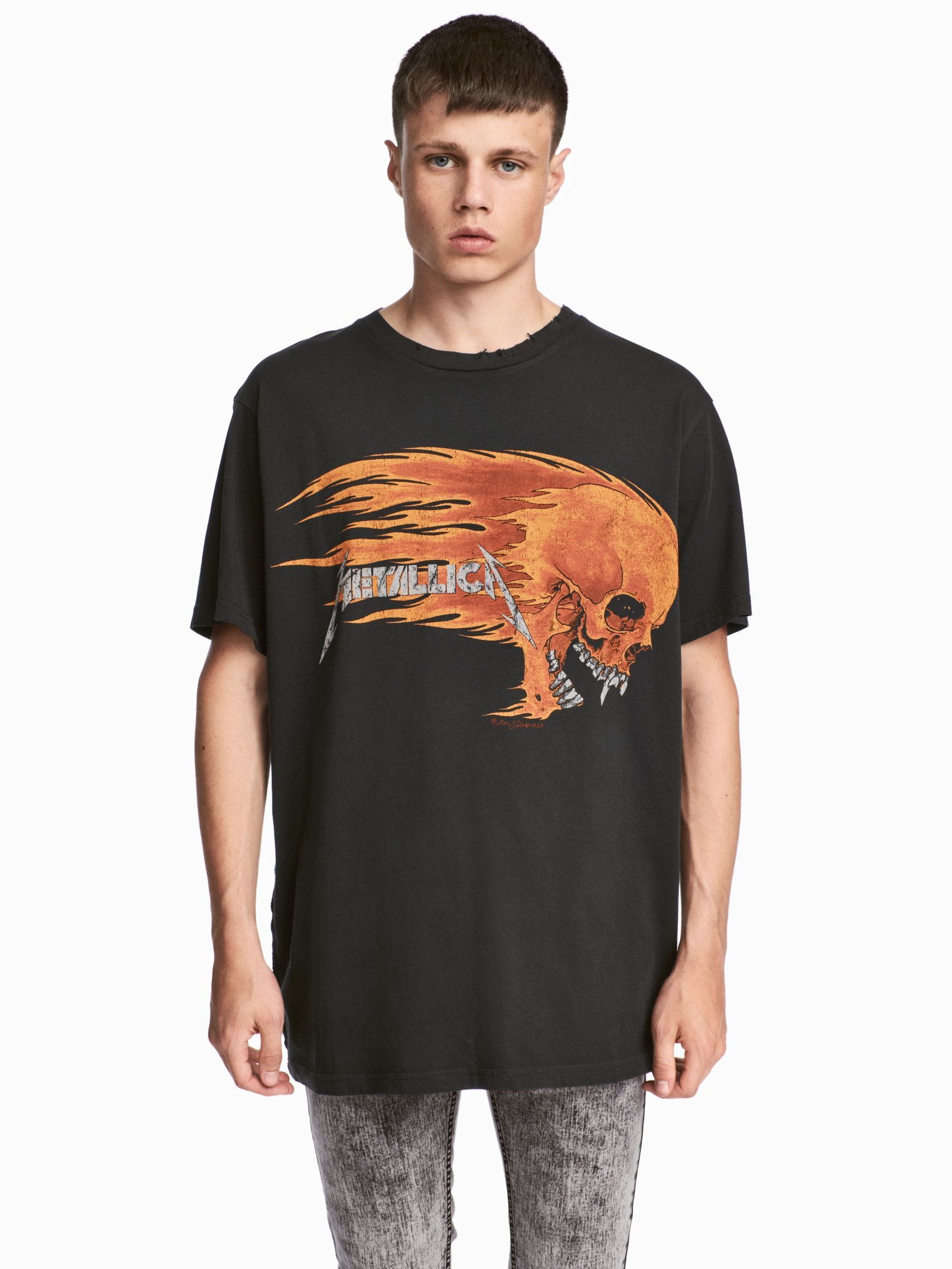 

Футболка H&M 2207-5049576 M Темно-серая