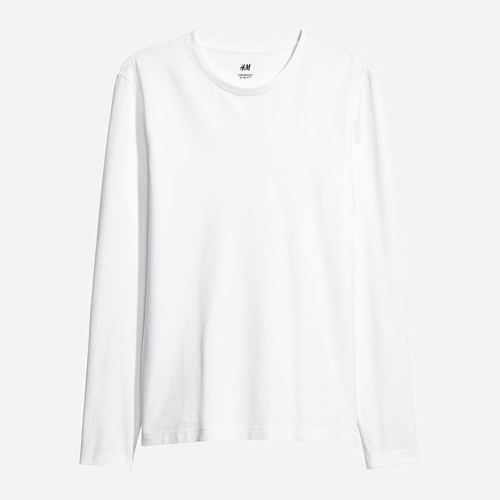 

Лонгслив H&M 2207-5258316 XS Белый