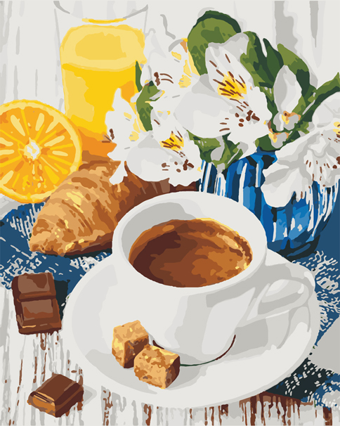 

Картина по номерам ArtCraft "Сладкое утро" 40x50 см (12116-AC)
