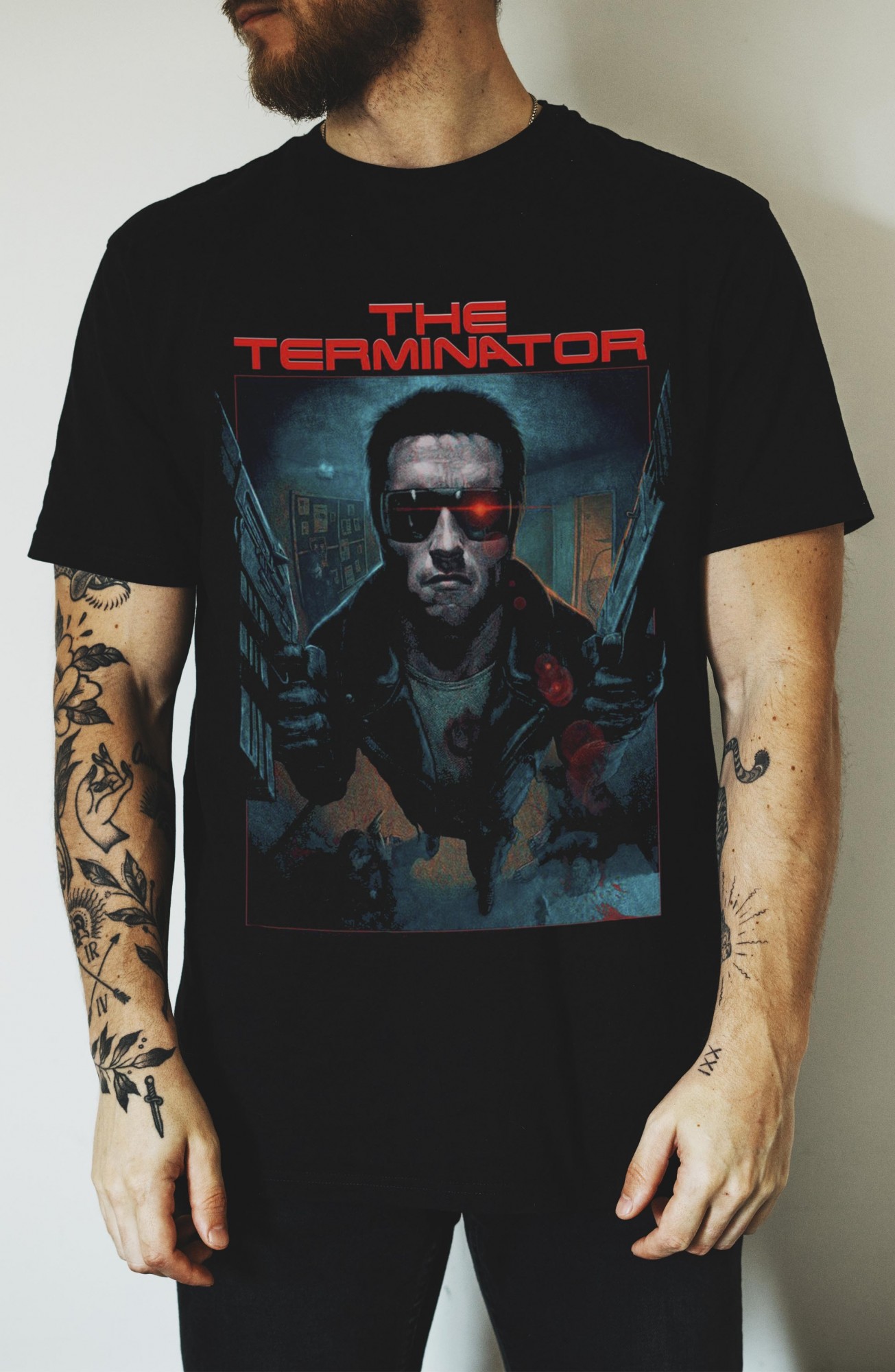 

Футболка Stedman Vintage Series Movie Terminator One  Черная, Футболка Stedman Vintage Series Movie Terminator One M Черная