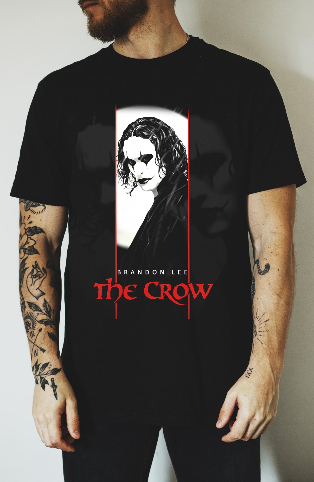 

Футболка Stedman Vintage Series Movie The Crow Ворон  Черная, Футболка Stedman Vintage Series Movie The Crow Ворон XS Черная