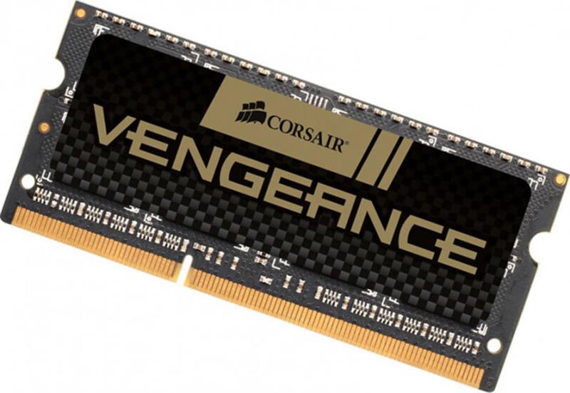 

Модуль памяти SO-DIMM 8GB/1600 DDR3 Corsair Vengeance Black (CMSX8GX3M1A1600C10)