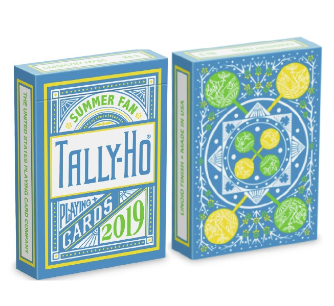 

Игральные карты USPCC Tally Ho Fan Back Summer Playing Cards