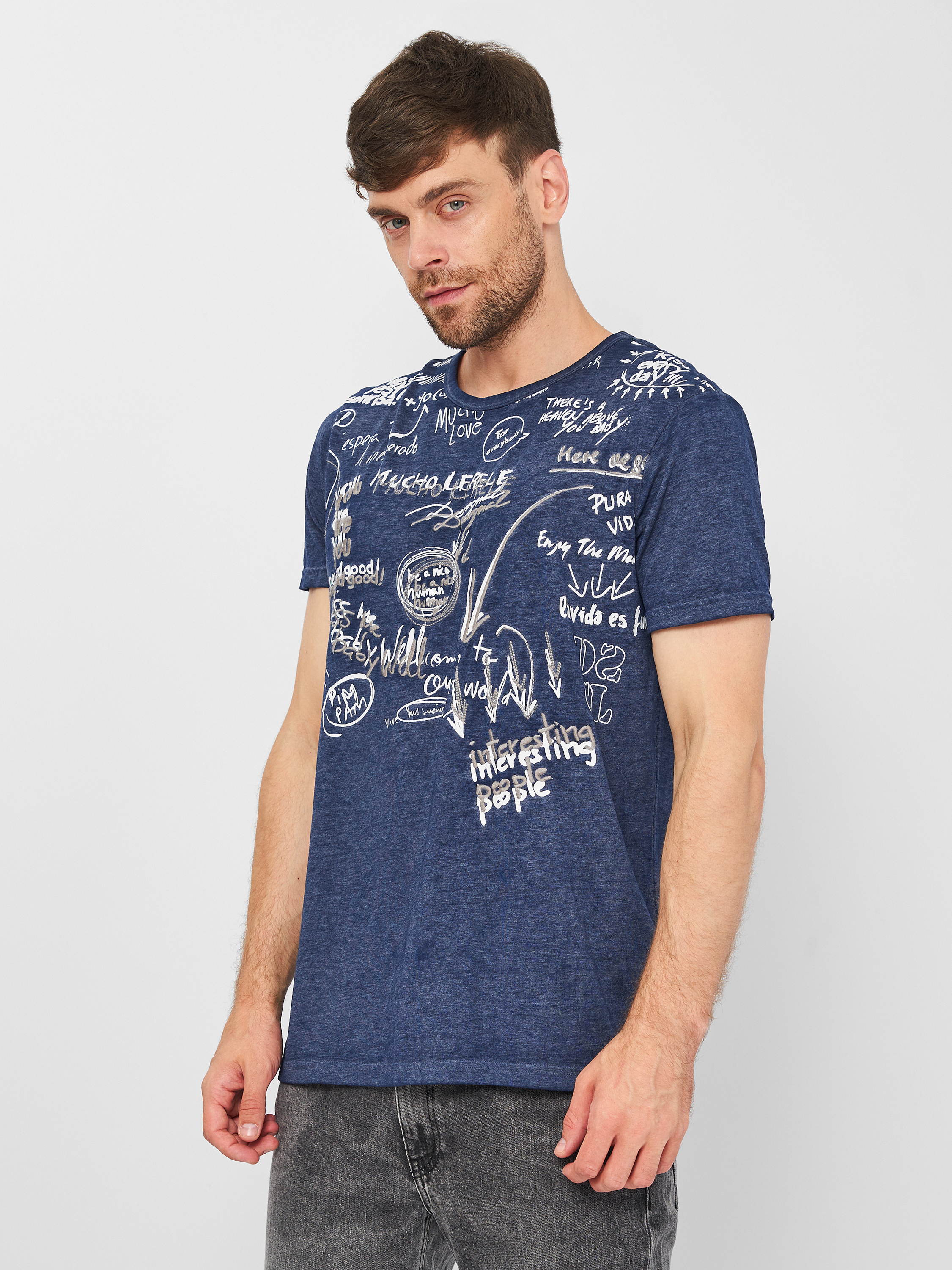 

Футболка Desigual 18SMTKXY-5001 S