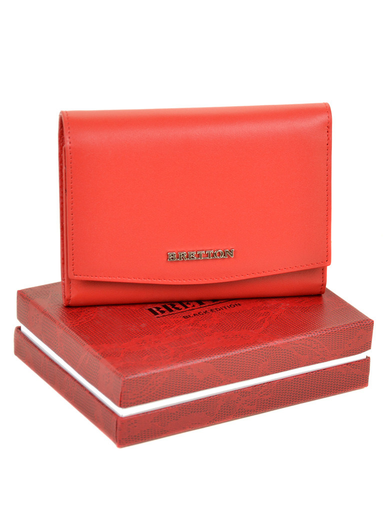 

Кошелек женский натуральная кожа BRETTON W5458-2 14х10.5х2.5 красный