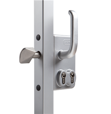 

Замок с двумя цилиндрами Locinox RAL 9005 LGKZD1-9005