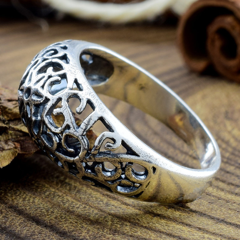 

Серебряное кольцо мае 19.5