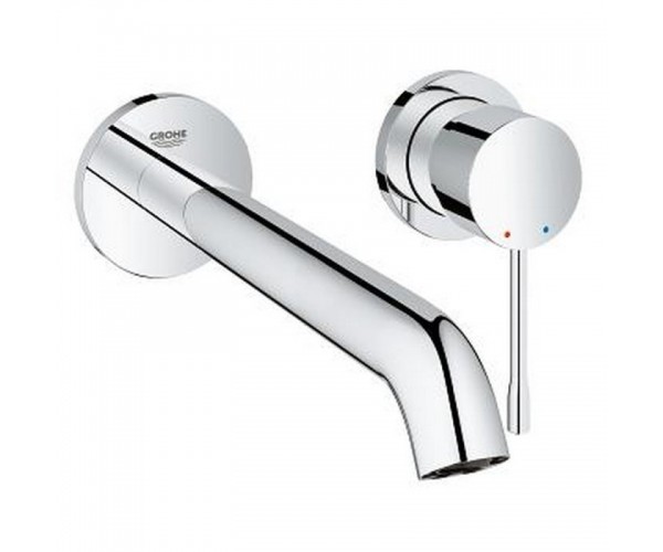 

Смеситель для раковины Grohe Essence 19967001 на два отверстия со стены L-Size