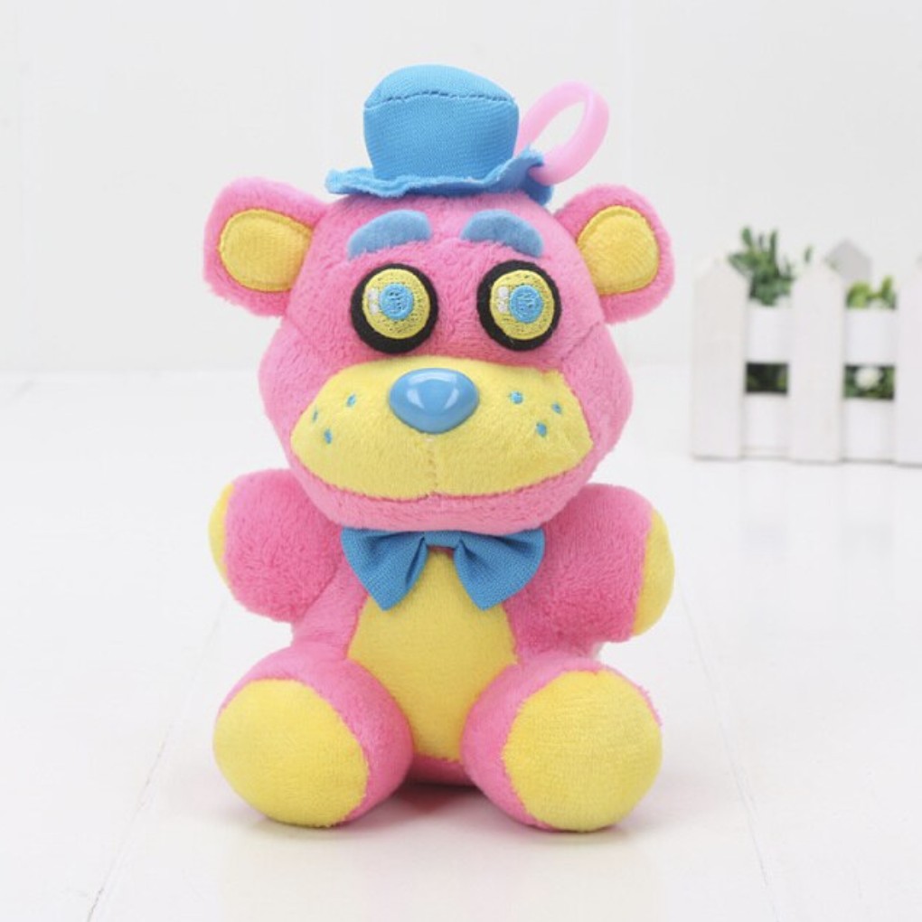 

Мягкая игрушка медведь Фредди, розовый 5 ночей с Фредди FNAF / Фнаф Фреди (Five Nights at Freddy's) 18 см (10049)