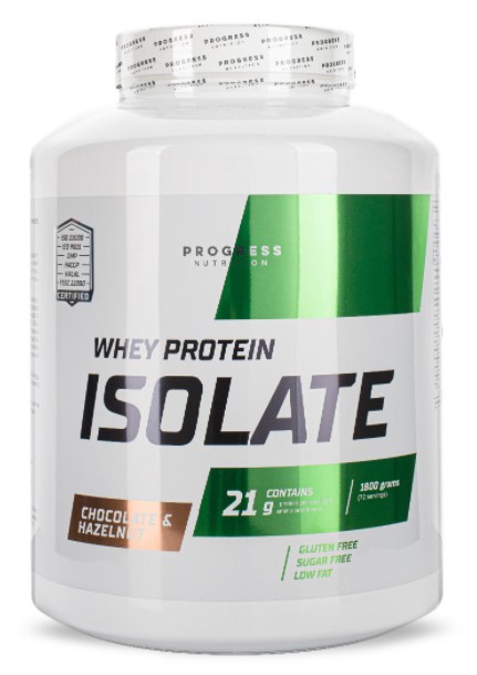 

Протеин Progress Nutrition Whey Protein Isolate 1800 g шоколад фундук