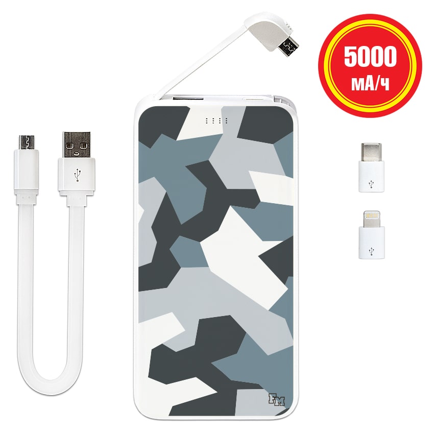 

FM Универсальная мобильная батарея Камуфляж 5000 mAh (E505-07)