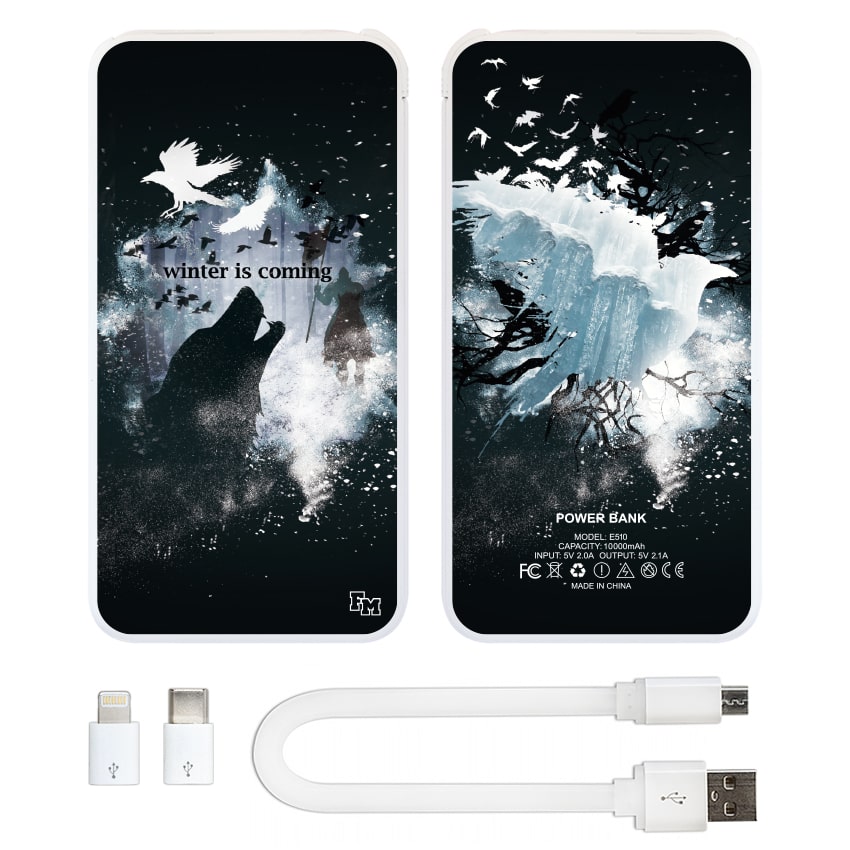 

FM Универсальная мобильная батарея Зима близко 10000 mAh (E510-38)
