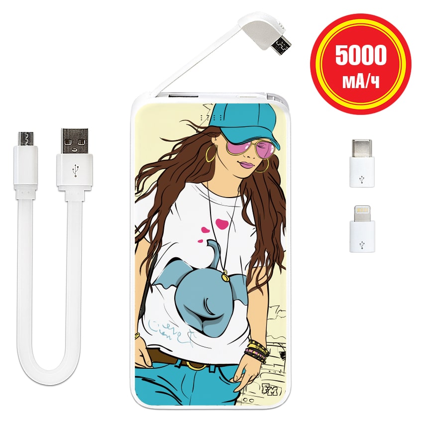 

FM Повербанк Fashion Girl 5000 mAh (E505-11)